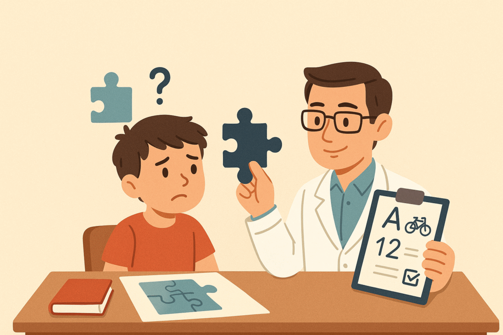 تشخيص صعوبات التعلم